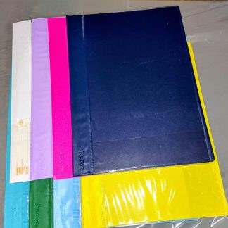 CARPETA TAPA TRANSPARENTE A4 COLOR VERDE CLARO