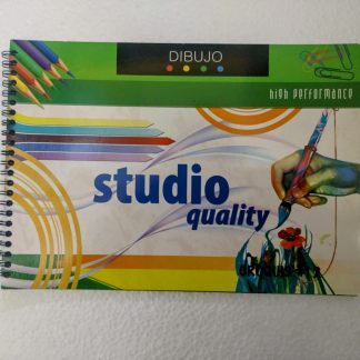 CUADERNO DE DIBUJO GRANDE ESPIRAL CROQUIS N.12 CUADRICULADO DE 30 HOJAS