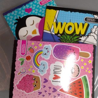 CUADERNO GRAPADO PEQUEÑO DE DIBUJO 30 HOJAS