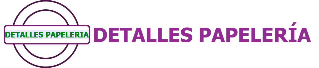 Detalles Papelería