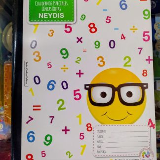 CUADERNO COSIDO (A4) GRANDE CUADRO N.8 100 HOJAS