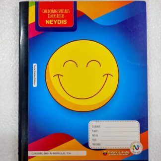 CUADERNO COSIDO (A4) GRANDE MIXTO 4 LINEAS N.2 CUADRO N.6 100 HOJAS