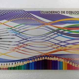 CUADERNO DE DIBUJO CON MARGEN GRANDE ESPIRAL DE 30H